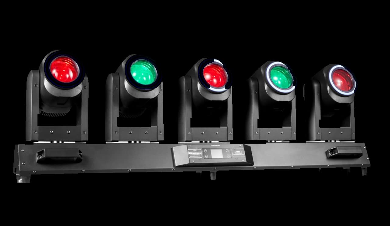 AL0580T 5×80W LED Tornado Moving Head product view