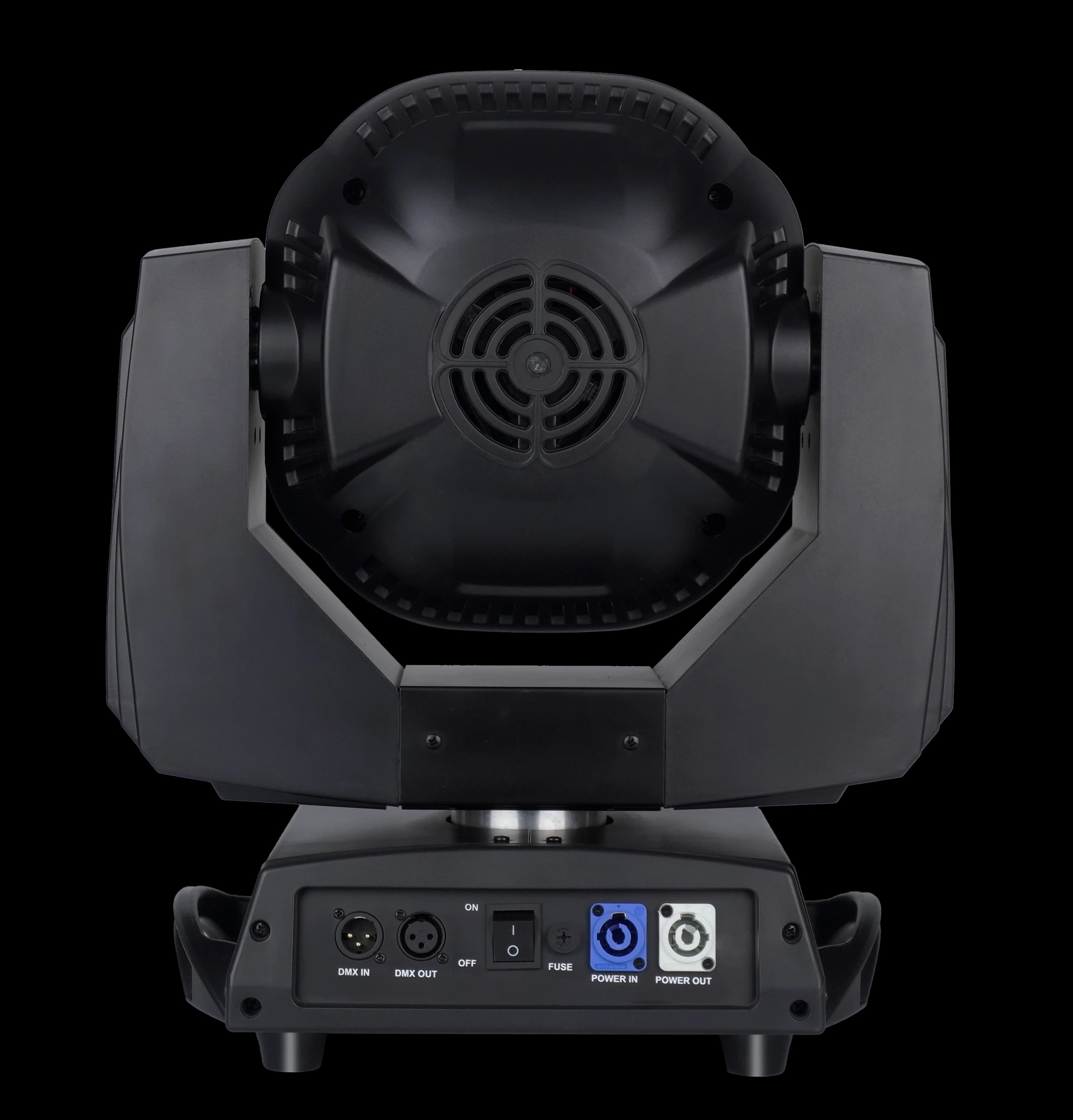 AL1019WR rear DMX and power connection panel