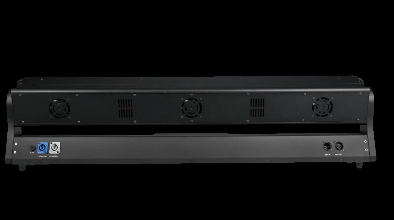 AL1240WB rear ventilation and DMX connection panel