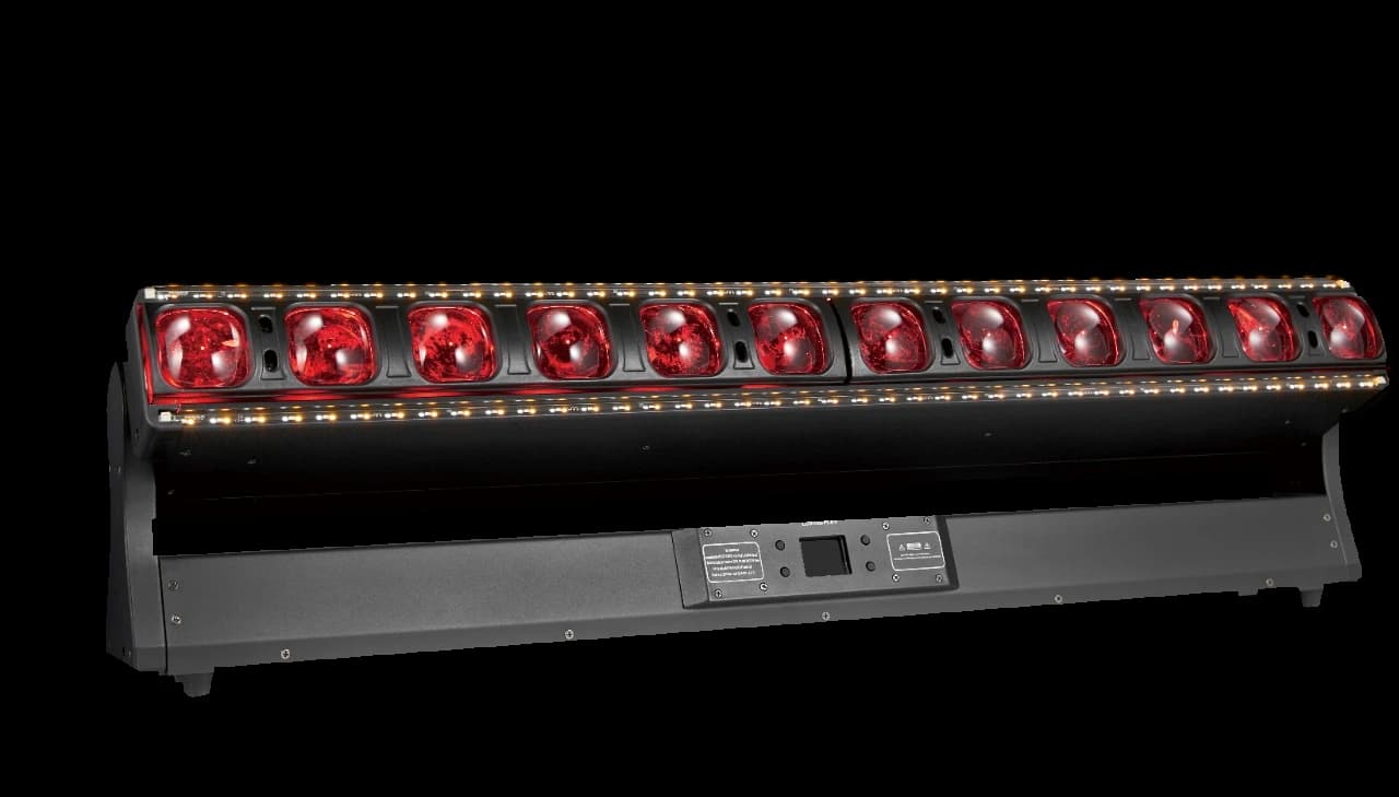 AL1240WB red main-pixel output with white auxiliary strips