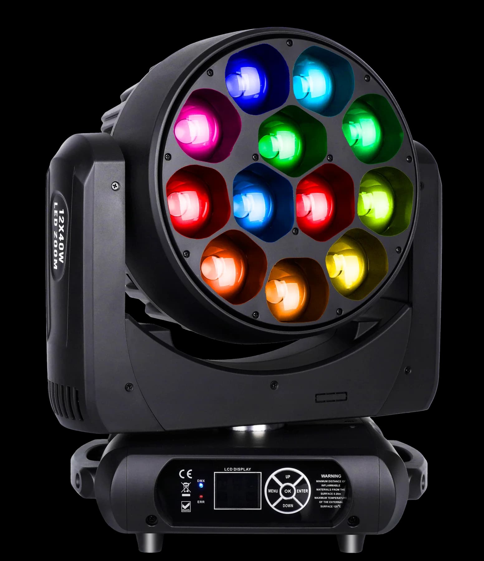 AL1240WZ 12×40W LED Wash Moving Head product view