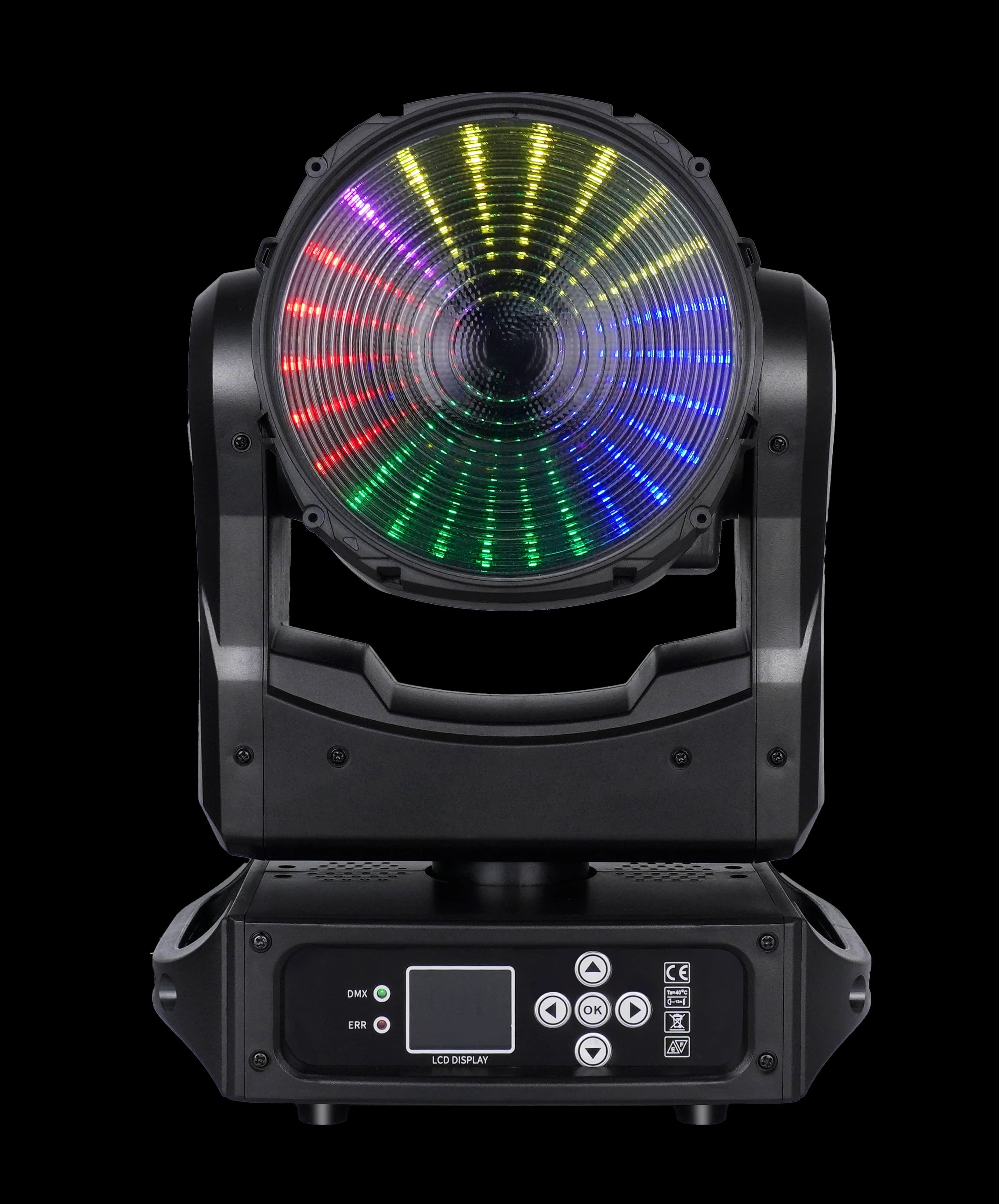 AL150WX compact RGBL Zoom Wash moving head with auxiliary pixel output