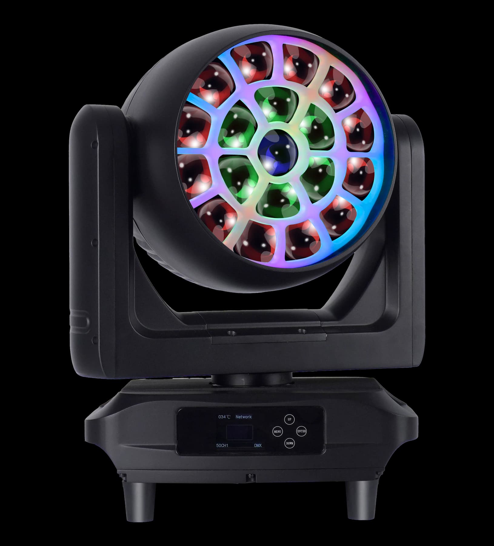 AL1950WX 19×50W RGBL LED Wash Moving Head IP65