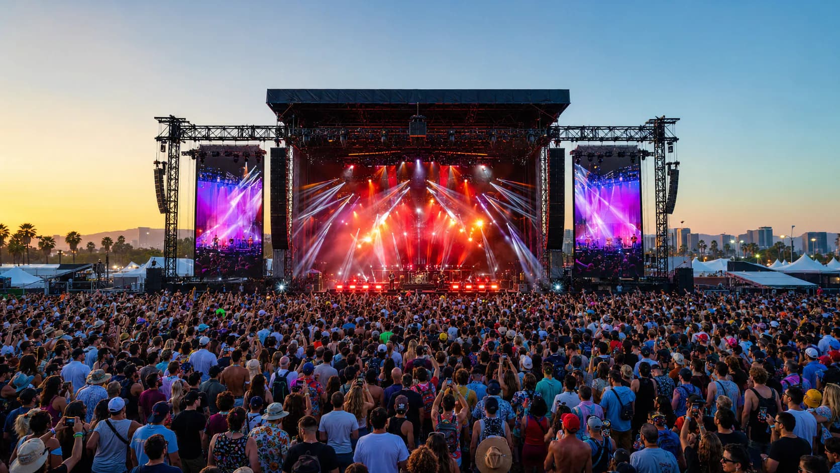 Festivales y escenarios exteriores
