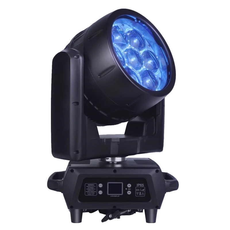 AL0760WP IP65 Bee Eye moving head illuminated blue