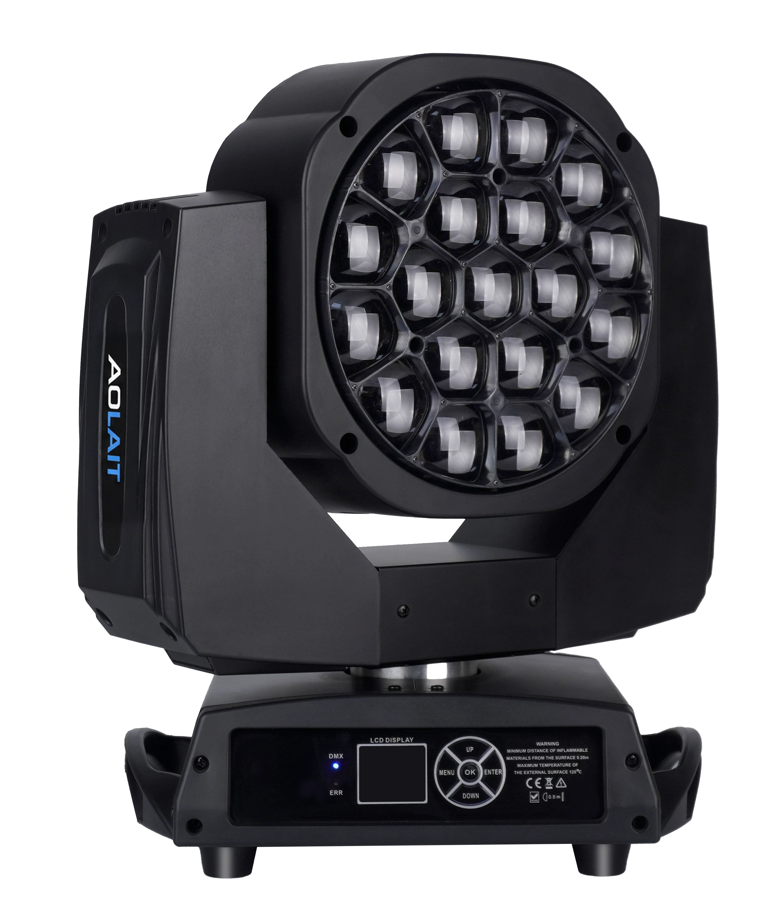AL1019WR nineteen-cell Bee Eye moving head unlit front product view