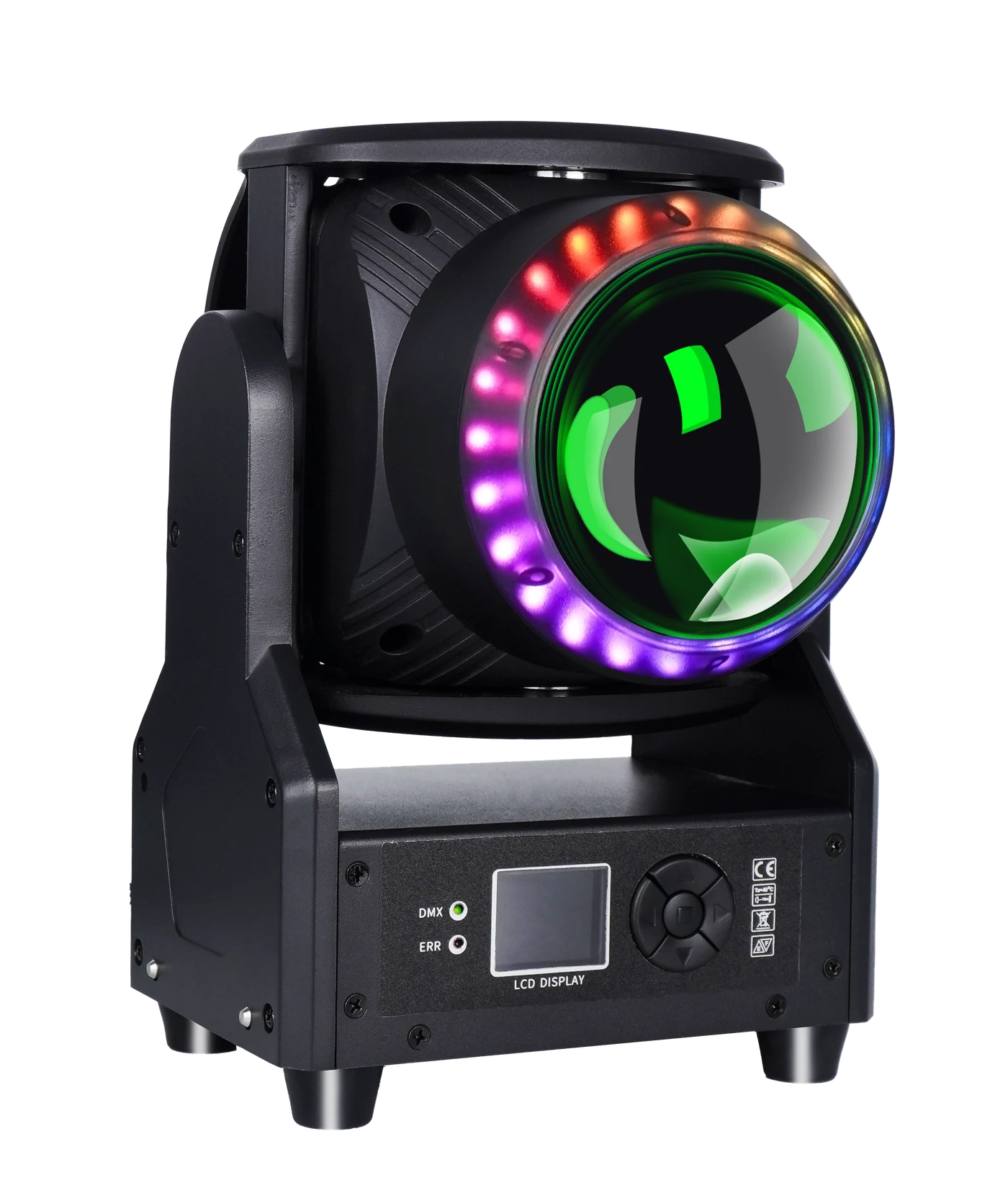 AL120T 120W LED Tornado Head with multicolor RGB halo