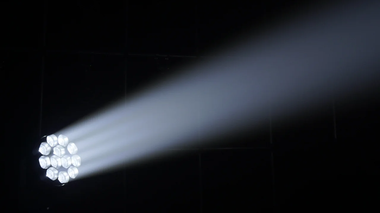 AL1240WZ white zoom wash beam demonstration