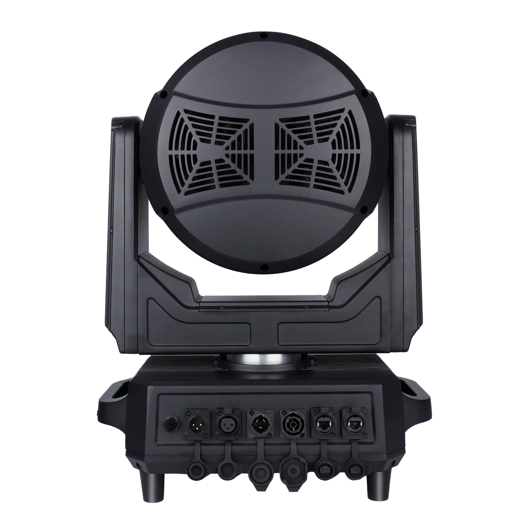 AL1650WX rear waterproof DMX power and Art-Net connections