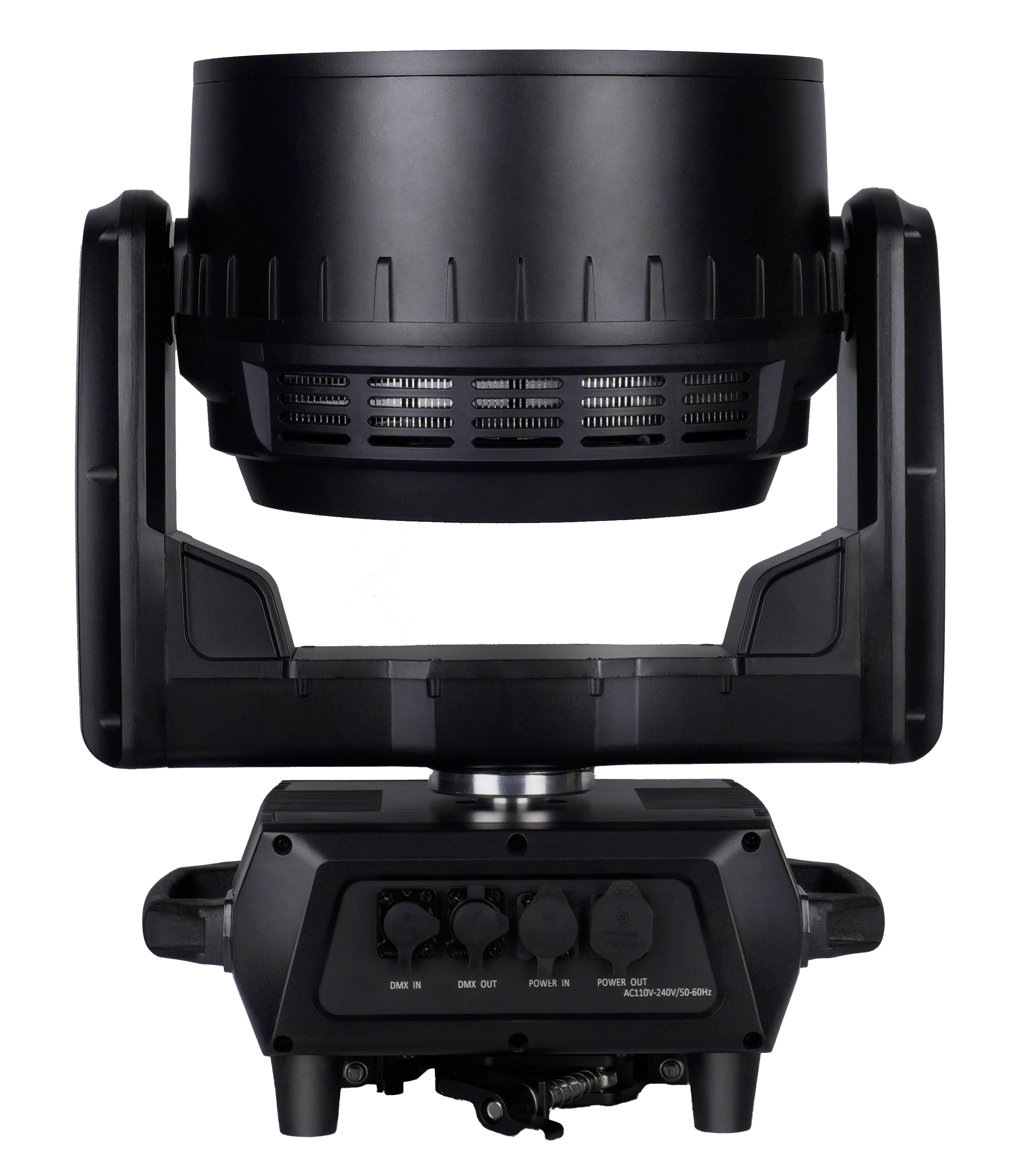 AOLAIT AL1940WP rear ventilation power and DMX connection view