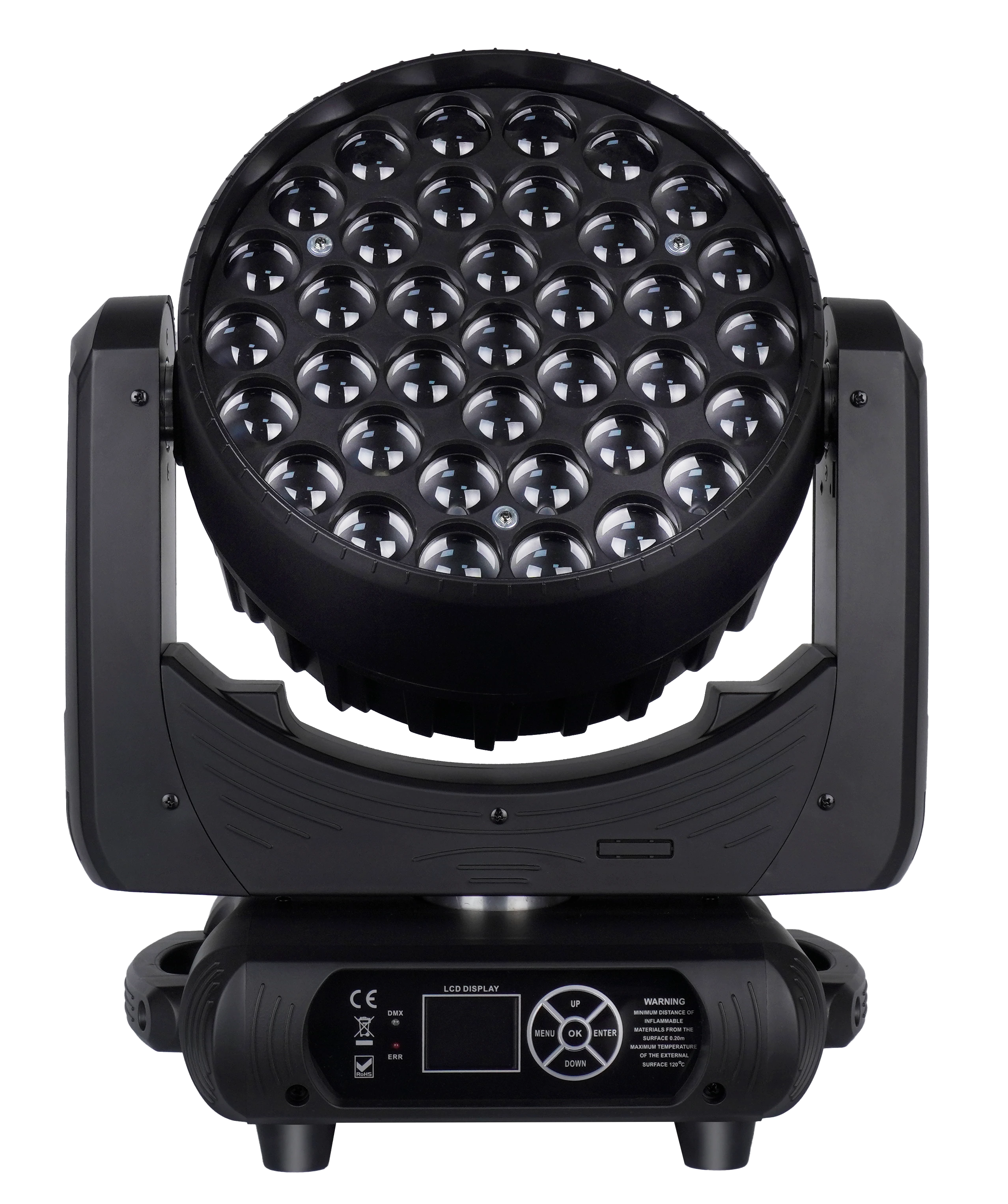 AL3715WZ thirty-seven-cell LED wash moving head neutral front view