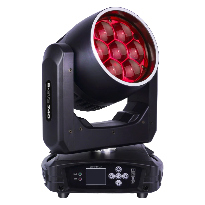 AL740WZ seven-cell red LED wash moving head