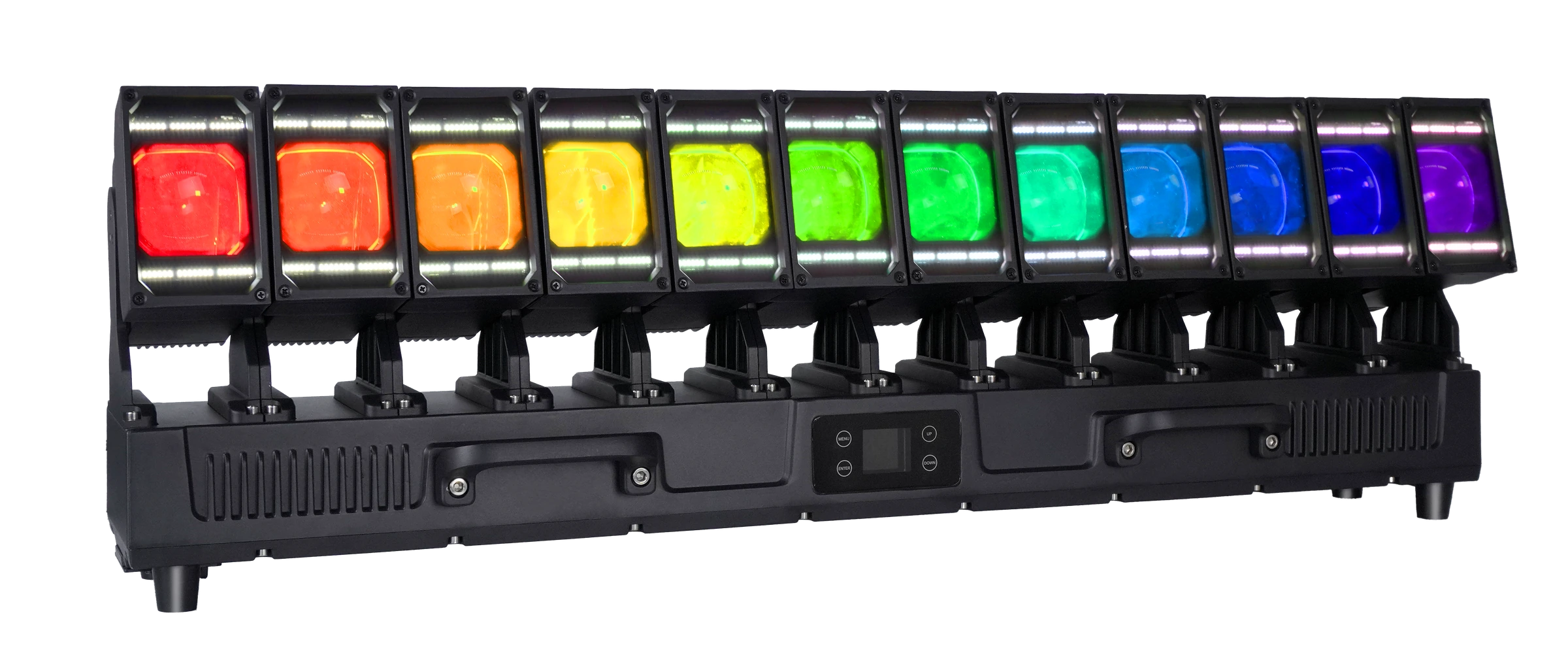 ALP1260WV 12x60W IP65 RGBW LED Waver rainbow front view